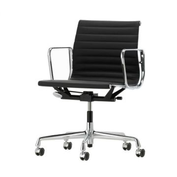 Aluminium EA 117 - Cuir noir L50