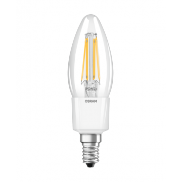 Ampoule LED Flamme Claire  E14 5.5W Equivalence Halo 60W 2700K Dimmable