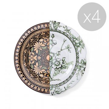 Assiette Plate Hybride Lothal - Lot de 4