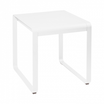 Table Mi-Hauteur Bellevie 74x80 cm - Blanc Coton (Outlet)