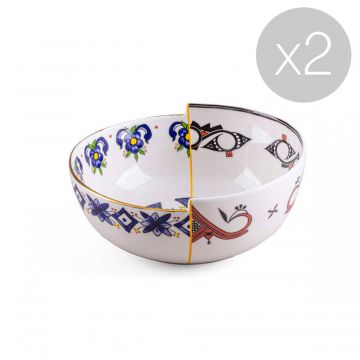 Bol Hybrid Tiwanaku - Lot de 2