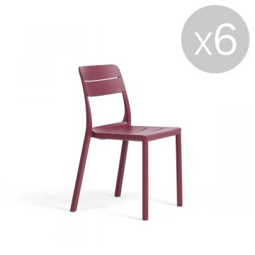 Cassia bistrot - Chaises - Lot de 6