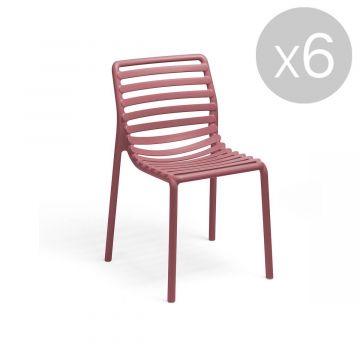 Chaise Bistrot Doga - Lot de 6