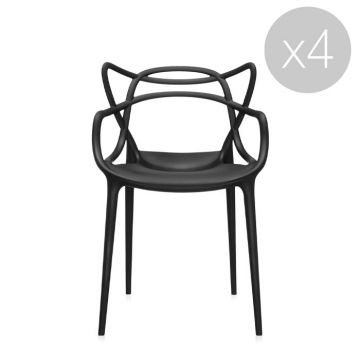 Chaises Masters - Lot de 4 