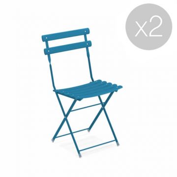 Chaise pliable Arc En Ciel - Lot de 2