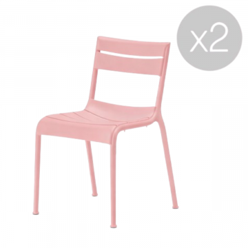Chaise Souvenir 550 - Rose - Lot de 2 (Outlet)