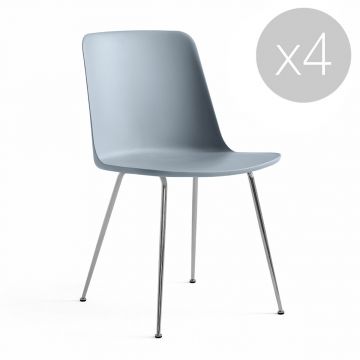 Chaises Rely HW6 - Lot de 4