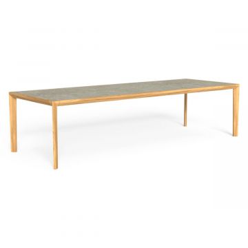CleoSoft/ Wood table à manger 300x110