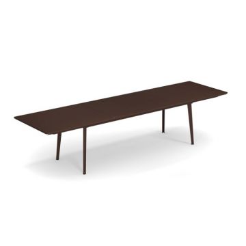Table extensible Plus 4 (220 + 110 cm) - Corten