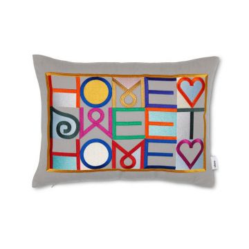 Embroidered Pillow (Home Sweet Home)