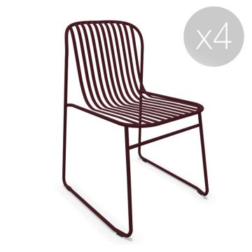 Chaise Riviera (Lot de 4)