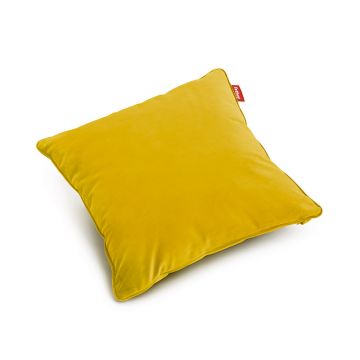 Square Pillow Velvet Recyclé - Gold Honey (Or Miel)