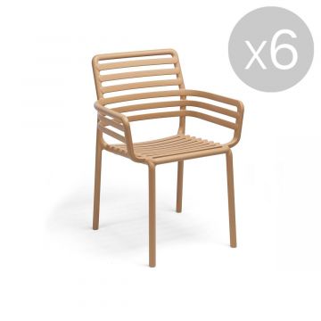 Fauteuil Doga - Lot de 6