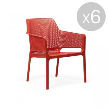 Fauteuil Net Relax - Lot de 6