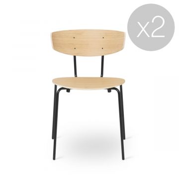 Chaise Herman - Lot de 2