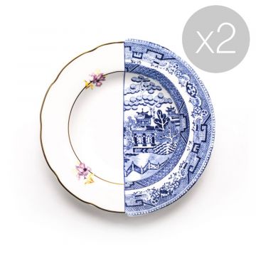 Hybrid Fillide Assiette à Soupe - Lot de 2