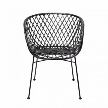 Lounge Chair Noir Rattan (Outlet)