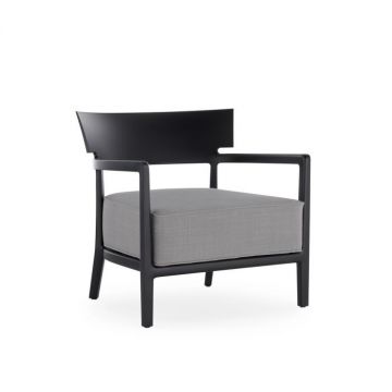 Fauteuil Cara Outdoor Mat - Noir / Gris (Outlet)
