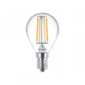 Ampoule LED Sphérique E14 4.3W 2700K Non Dimmable