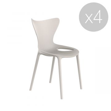 Love mini chaise classique - Lot de 4