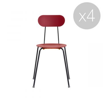 Mariolina Chaise - Lot de 4