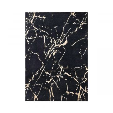 Tapis Marmora - Noir