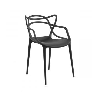 Chaise Masters - Noir (Outlet)