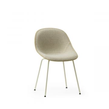 Mat chair front upholstery acier