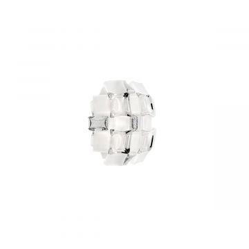 Mida Applique - Blanc / Platine (Outlet)