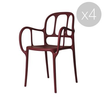 Milà Chaise - Lot de 4