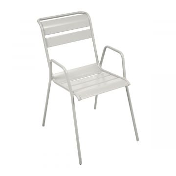 Fauteuil Monceau Bridge - Gris métal
