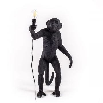 Monkey Lampe Outdoor Noir