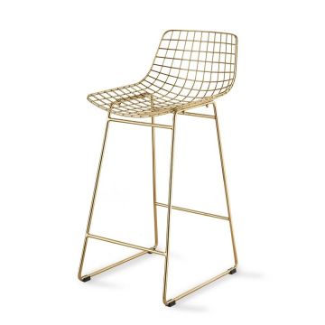 Wire Bar Stool - Laiton (Outlet)