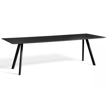 Copenhague table CPH30 - Pied chêne noir- 250x90