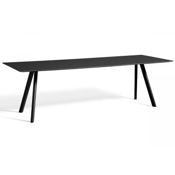 Copenhague table CPH30 - Pied chêne noir- 200x90