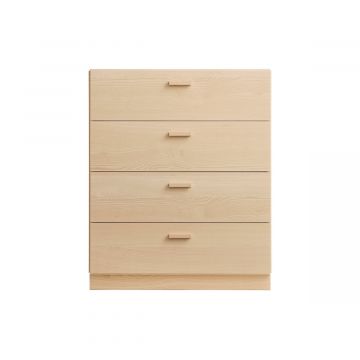 Relief Chest of drawers wide with plinth