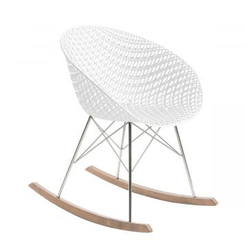 Chaise à bascule Smatrik - Blanc (Outlet)