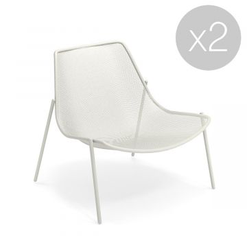 Chaise lounge Round - Lot de 2
