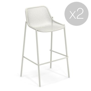 Tabouret Round - Lot de 2