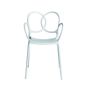 Fauteuil Sissi-blanc
