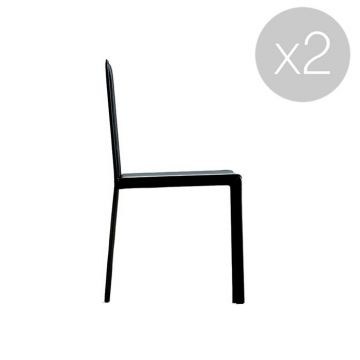 Slim chaise - Lot de 2