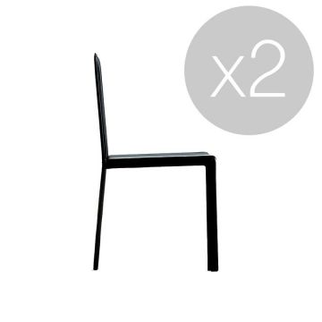 Slim chaise (lot de 2)