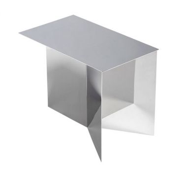 Slit Table rectangle miroir