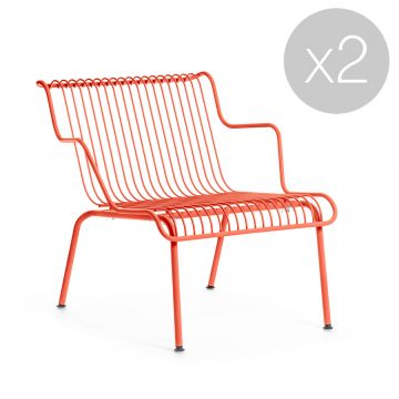 South Fauteuil Bas - Lot de 2