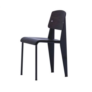 Standard Chaise - Noir / Chêne foncé (Outlet)