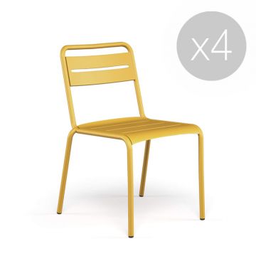 Star chaise (lot de 4)