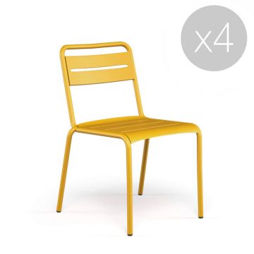 Star chaise - Lot de 4