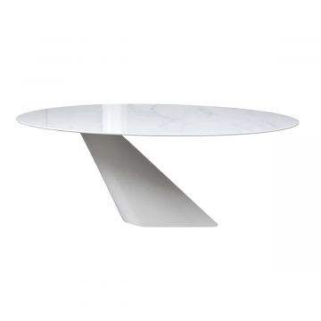 Table Ovale O Brillante