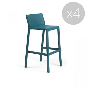 Tabouret de bar Trill - Lot de 4