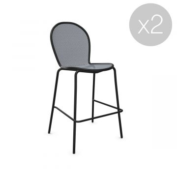 Tabouret Ronda - Lot de 2